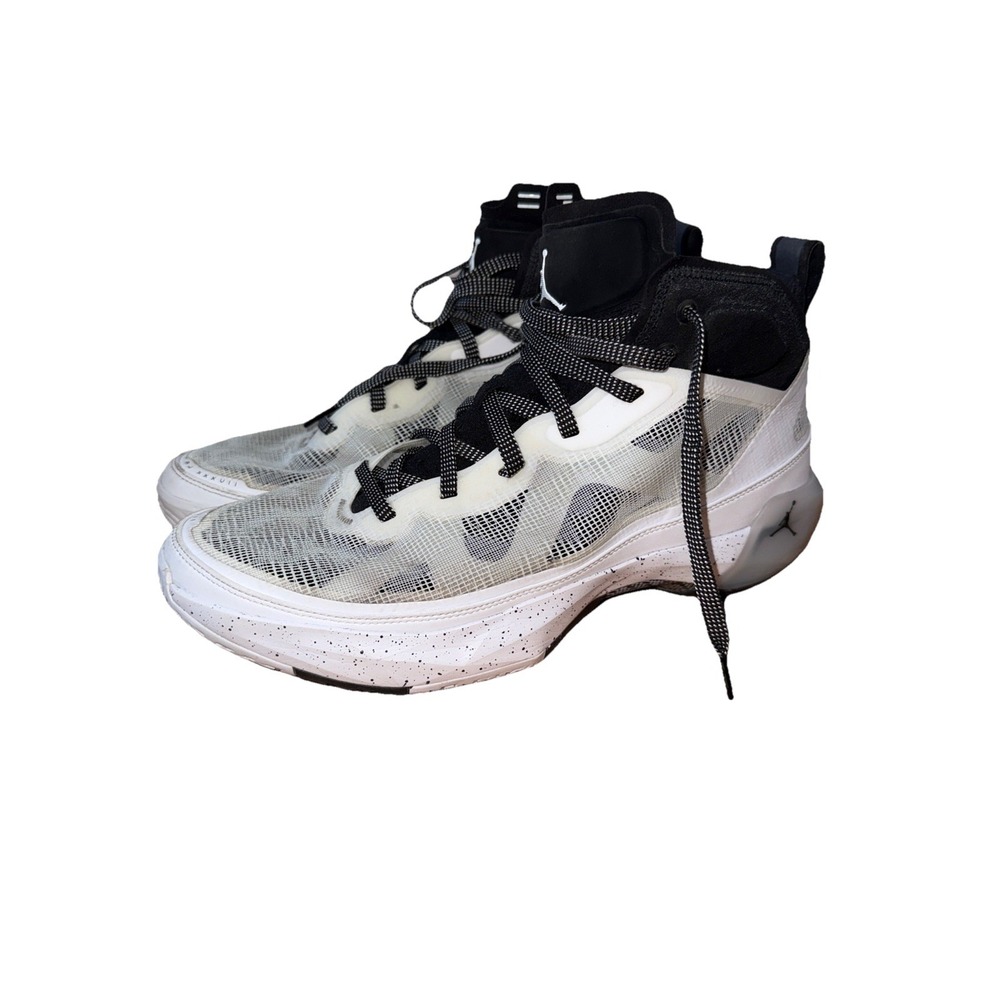 Nike Air Jordan 37 Oreo White Black Basketball‎ Shoes DD6958-108 Mens Size 12